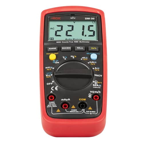 Купить Мультиметр RGK DM-30 с поверкой по низкой цене