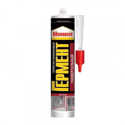 Купить Герметик Henkel Момент ГЕРМЕНТ силиконовый, универсальный, картридж, прозрачный 280 мл по низкой цене