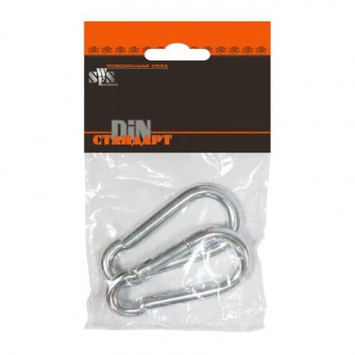 Купить Карабин пожарный М6 (2 шт) пакетик по низкой цене