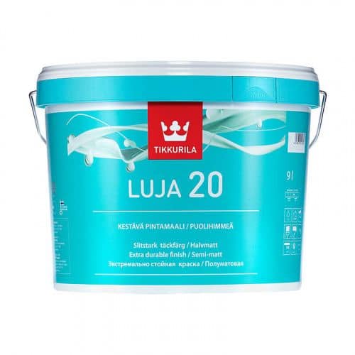 Купить Краска Tikkurila LUJA 20 А в/д, специальная, покрывная 9 л по низкой цене