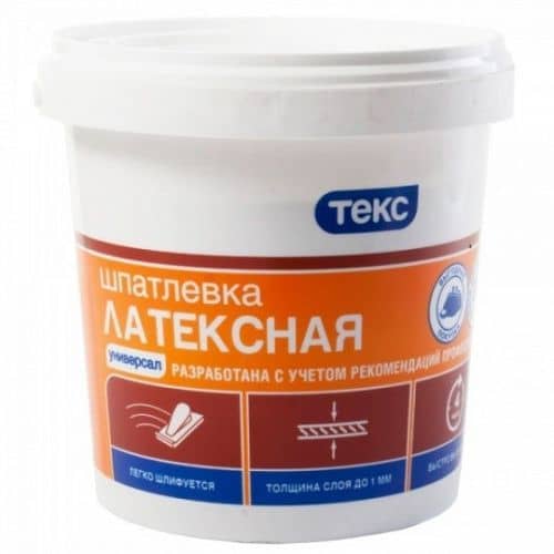 Купить Шпатлевка Текс Универсал латексная финишная 5 кг по низкой цене