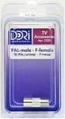 Купить Переходник DORI (F гнездо-TV штекер) по низкой цене