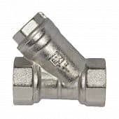 Купить Фильтр грубой очистки 1" В/В угловой (косой), латунь, 500 мкм по низкой цене