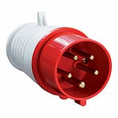 Купить Вилка силовая IEK 5 контактов 16 А 380 В по низкой цене