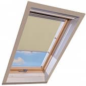 Купить Рулонная штора Fakro ARS бежевая 002 на крючках 78х160 см по низкой цене