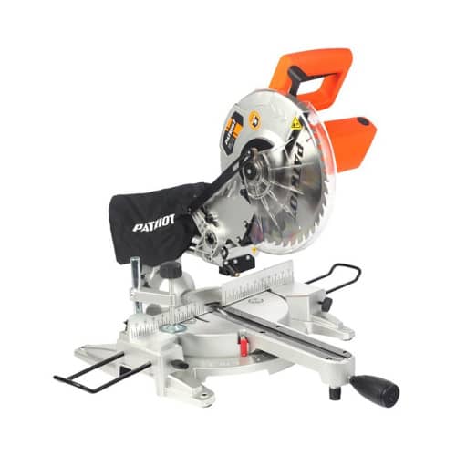 Купить Торцовочная пила с протягом Patriot MS 255, 1800 Вт диск 255 мм по низкой цене