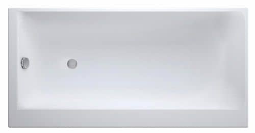 Купить Ванна Cersanit Smart левая, без ножек, белая, Сорт 1 170х80 см по низкой цене