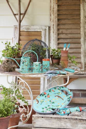 Купить Зонт Burgon & Ball Flora and Fauna складной, механический по низкой цене