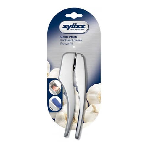Купить Пресс Zyliss для чеснока компактный, матовый хром по низкой цене