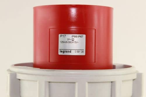 Купить Вилка Legrand P17 Tempra Pro 125А 3К+З прямая по низкой цене