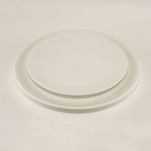 Купить Тарелка Value Ceramic плоская, белая, 268 мм по низкой цене
