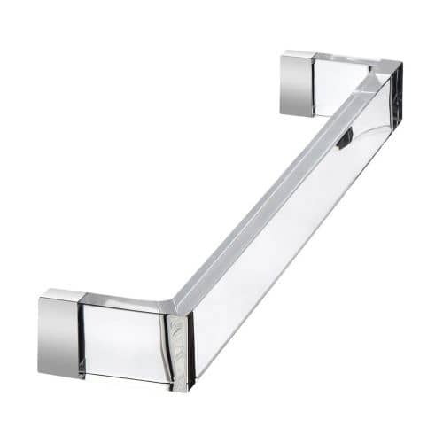 Купить Держатель Kartell Rail для полотенца кристалл, 45 см по низкой цене
