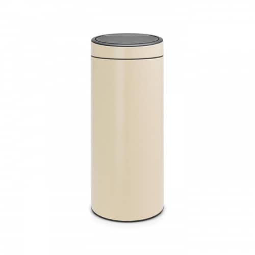 Купить Бак Brabantia Touch Bin New мусорный, миндальный, 30 л по низкой цене