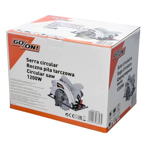 Купить Циркулярная пила GO/ON! PT-47, 1200 Вт, 185 мм по низкой цене