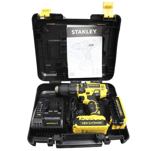 Купить Шуруповерт аккумуляторный ударный STANLEY SCH201D2K 18 В 2,0 Ач Li-lon по низкой цене