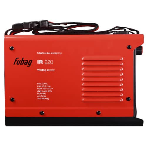 Купить Сварочный аппарат инверторный Fubag IR 220, 220 А + маска сварщика OPTIMA 11 в ПОДАРОК! по низкой цене