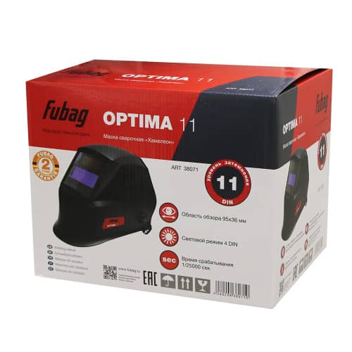 Купить Сварочный аппарат инверторный Fubag IR 220, 220 А + маска сварщика OPTIMA 11 в ПОДАРОК! по низкой цене