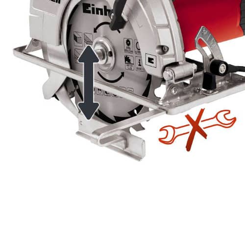 Купить Пила дисковая Einhell TC-CS 1400, 1400 Вт по низкой цене