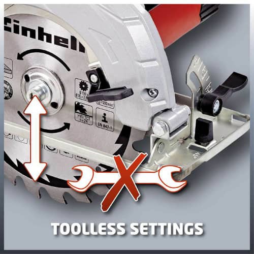 Купить Пила дисковая Einhell TC-CS 1400, 1400 Вт по низкой цене