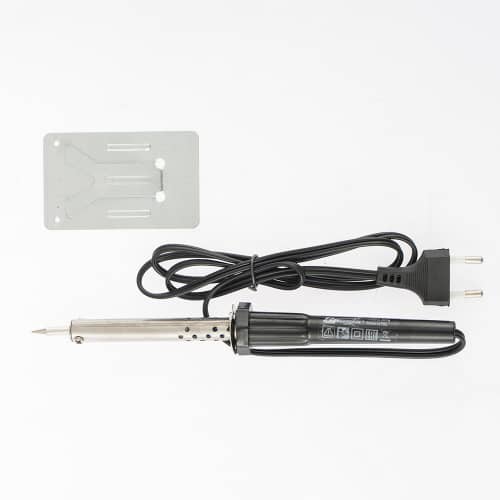 Купить Паяльник электрический Sparta 60 Вт с ручкой из пластика по низкой цене