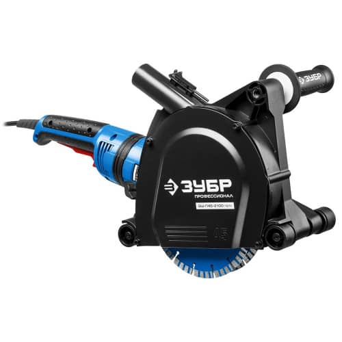 Купить Штроборез ЗУБР ЗШ-П45-2100 2100 Вт 180 мм по низкой цене