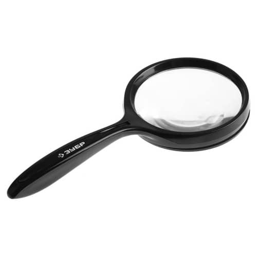 Купить Лупа ЗУБР 3х/5х увеличение, 75 мм по низкой цене