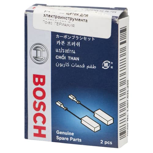 Купить Угольные щетки BOSCH Professional 1607031250 комплект по низкой цене
