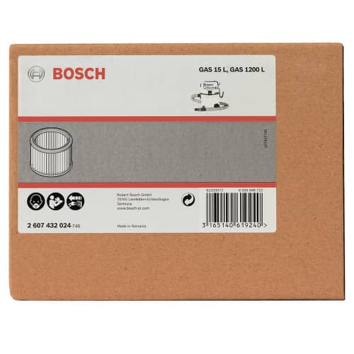 Купить Фильтр универсальный BOSCH для пылесоса GAS 15 по низкой цене