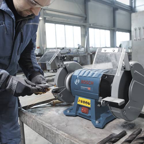Купить Станок точильно-шлифовальный BOSCH Professional GBG 60-20, 600 Вт 200 мм по низкой цене