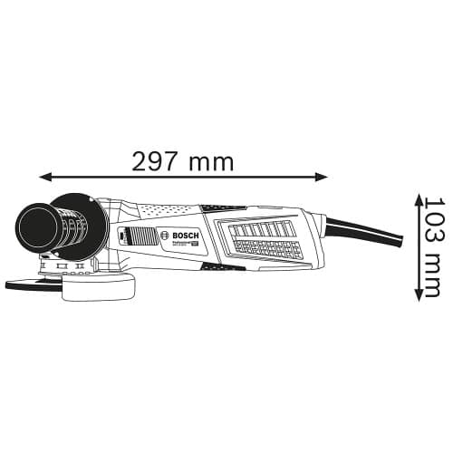 Купить Угловая шлифмашина BOSCH Professional GWX 13-125 S X-LOCK 1300 Вт 125 мм по низкой цене