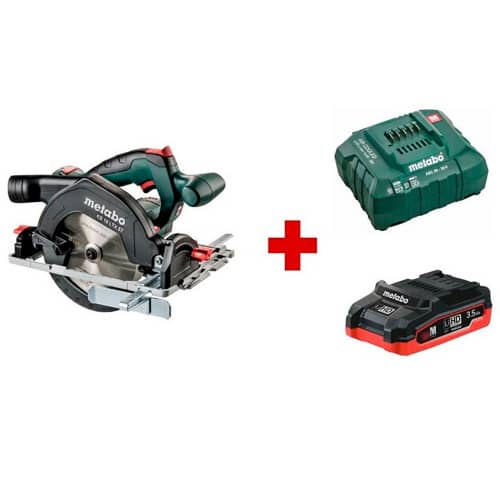 Купить Пила циркулярная Metabo KS 18 LTX 57, 18 В 165 мм по низкой цене