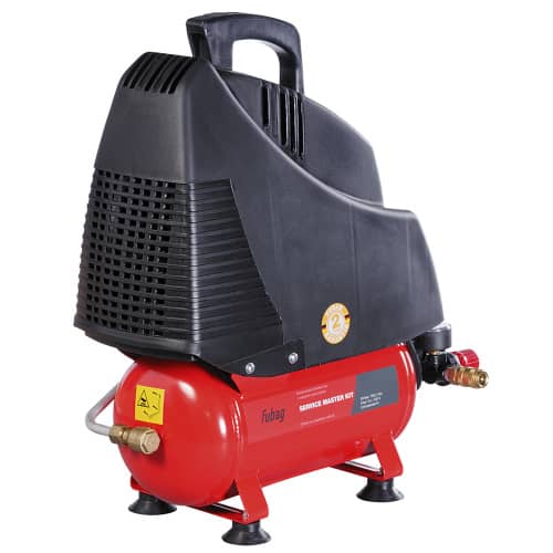 Купить Компрессор безмасляный Fubag Service Master Kit 1,1 кВт + набор из 6 предметов по низкой цене