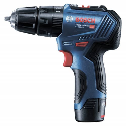 Купить Шуруповерт аккумуляторный ударный бесщеточный BOSCH Professional GSB 12V-30, 2x2,0 Ач Li-Ion 12 В по низкой цене