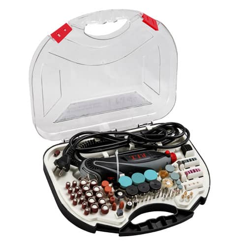 Купить Гравер P.I.T. PMG150-С 150 Вт + набор оснастки 211 предметов по низкой цене