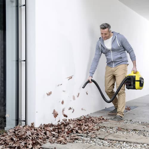 Купить Пылесос Karcher аккумуляторный WD1 Compact Battery Set 18 В 1х2,5 Ач Li-Ion 7 л по низкой цене