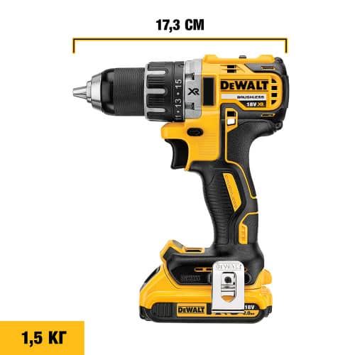 Купить Шуруповерт бесщеточный DeWalt DCD791NT-XJ 18 В XR, без аккумулятора по низкой цене