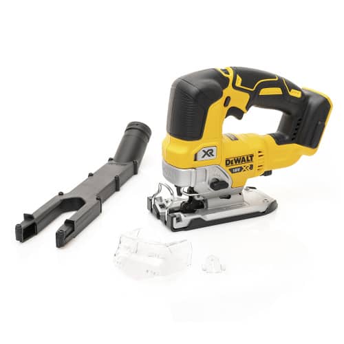 Купить Электролобзик бесщеточный DeWalt DCS334N-XJ 18 В XR пропил 135 мм, без аккумулятора по низкой цене