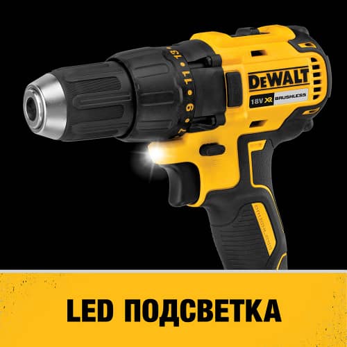 Купить Шуруповерт бесщеточный DeWalt DCD777D2T-QW 2х2 Ач XR Li-Ion 18 В по низкой цене