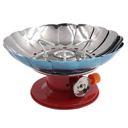 Купить Газовая плитка Следопыт большая с ветрозащитой по низкой цене