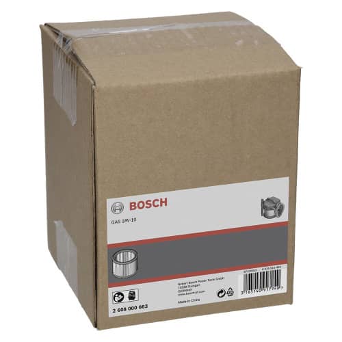 Купить Фильтр для пылесоса BOSCH GAS 18V-10L по низкой цене