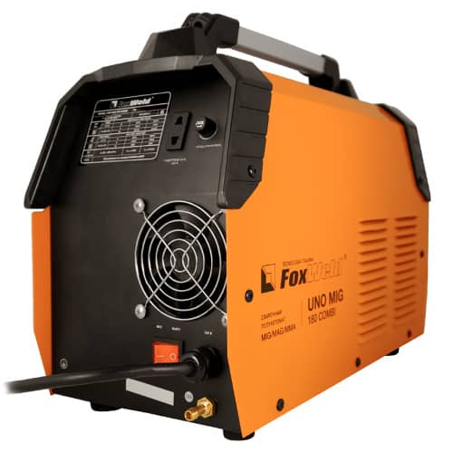 Купить Сварочный аппарат инверторный полуавтомат FoxWeld UNO MIG 180 COMBI 180 А по низкой цене