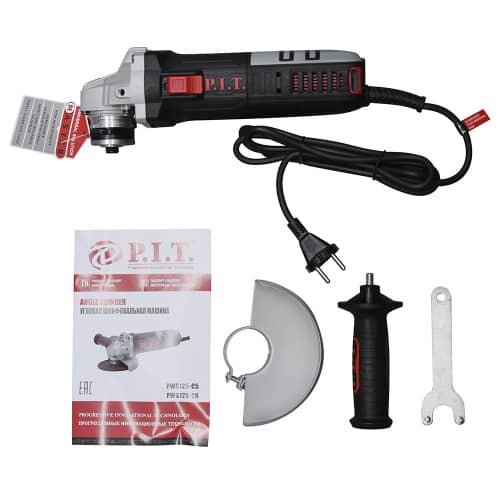 Купить Угловая шлифмашина P.I.T. PWS125-C6 125 мм 1050 Вт по низкой цене