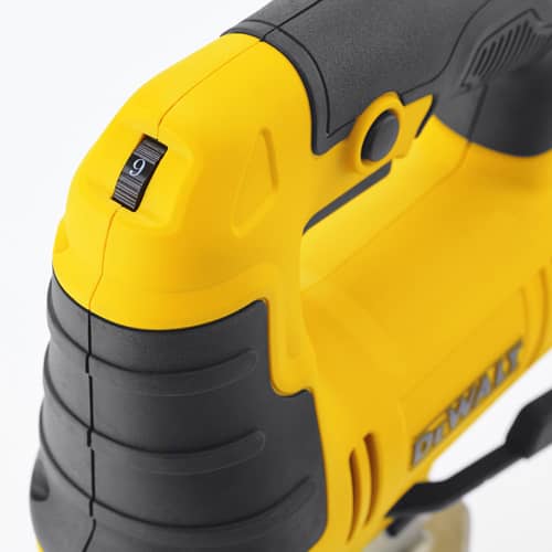 Купить Электролобзик DeWalt DWE349-KS 650 Вт пропил 85 мм по низкой цене