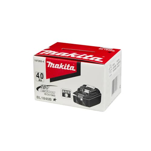 аккумулятор makita 197599-5, 4,0 ач li-ion 18 в Купить Аккумулятор Makita 197599-5, 4,0 Ач Li-Ion 18 В по низкой цене