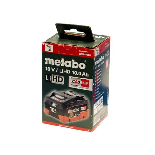 аккумулятор metabo 18 в 10,0 ач lihd Купить Аккумулятор Metabo 18 В 10,0 Ач LiHD по низкой цене