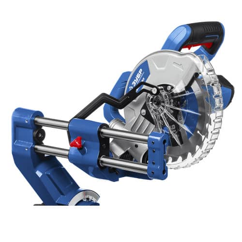 Купить Торцовочная пила с протягом ЗУБР Профессионал ППТ-216-П 1800 Вт диск 216 мм по низкой цене