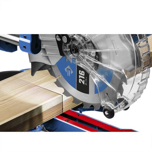 Купить Торцовочная пила с протягом ЗУБР Профессионал ППТ-216-П 1800 Вт диск 216 мм по низкой цене