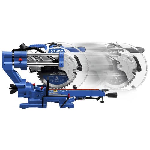 Купить Торцовочная пила с протягом ЗУБР Профессионал ППТ-305-П 2000 Вт диск 305 мм по низкой цене