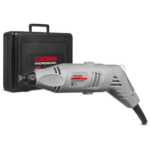 Купить Гравер электрический CROWN CT13428, 150 Вт + набор оснастки 41 предмет по низкой цене