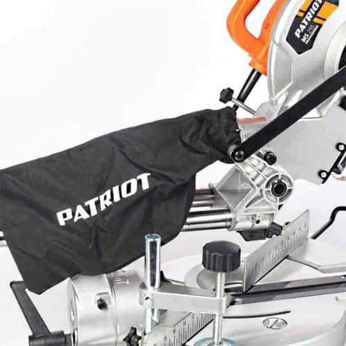 Купить Торцовочная пила с протягом Patriot MS 255, 1800 Вт диск 255 мм по низкой цене